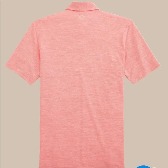 Southern Tide University of Georgia- Men's Large Red Polo Shirt, NWT - Picture 2 of 4